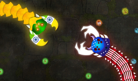 Game Worms Battle - Eat &amp; Grow Bigger