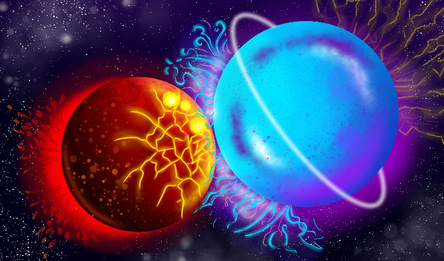 Game Falling planets