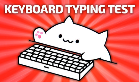 Game Keyboard Typing Test