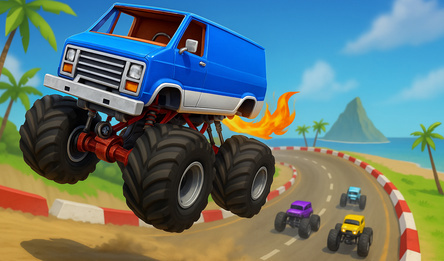 Game Assemble and Drive: Road Monsters