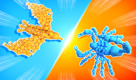 Game Battle of Stickman: Evolution of People.io 3D