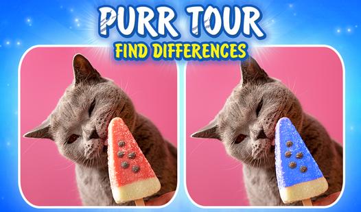 Game Screenshot Purr tour Find differences
