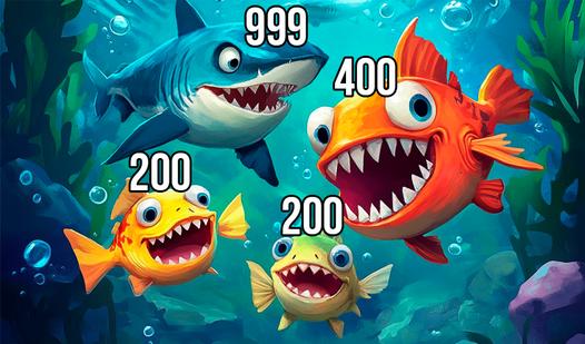 Game Screenshot Hungry Fish Adventure