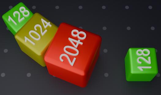 Game Screenshot Bitcube 2048