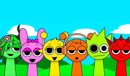 Game Screenshot Sprunki for two