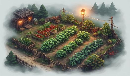 Game Screenshot Туманная ферма