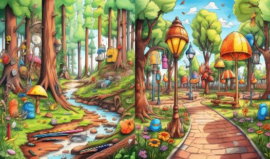 Game Screenshot Find the differences in the two pictures